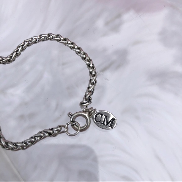 Club Monaco Crystal Pendant Statement Necklace - Picture 4 of 4